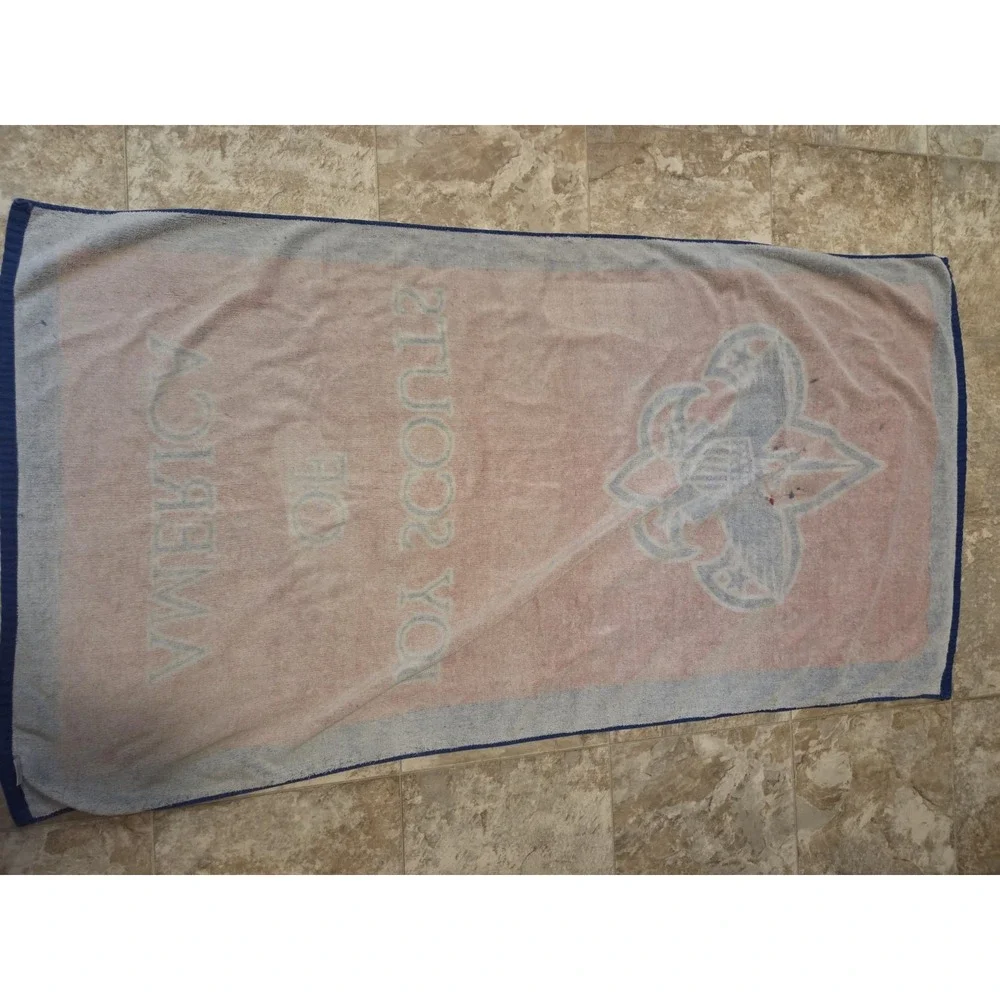 Bow Scouts Of America Cotton Beach Towel Featuring The Official Emblem